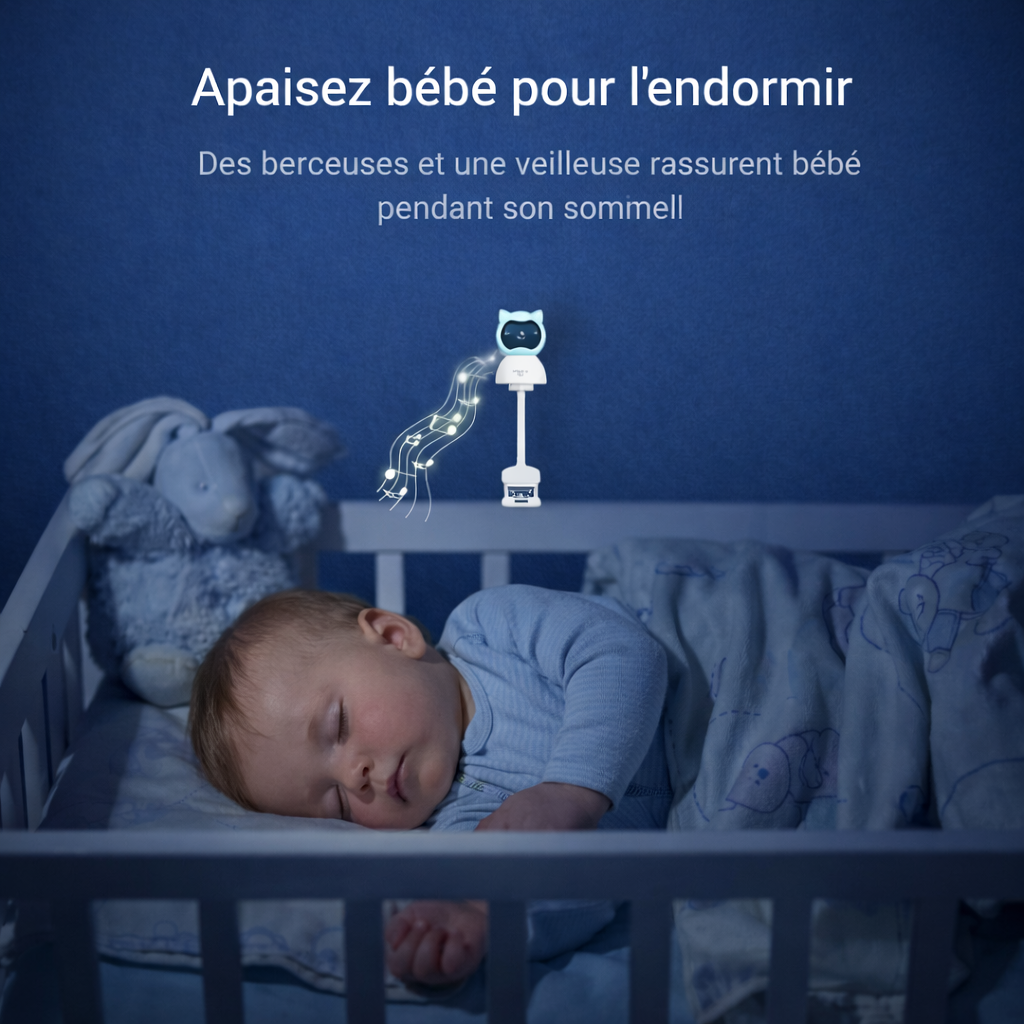 Sleepbabyss Caméra Bébé Clip & Flex