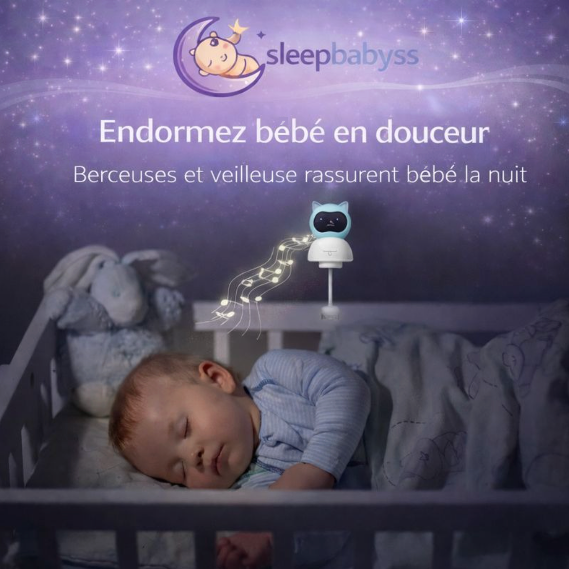 Sleepbabyss Caméra Bébé Clip & Flex