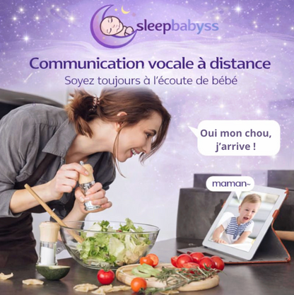 Sleepbabyss Caméra Bébé Clip & Flex