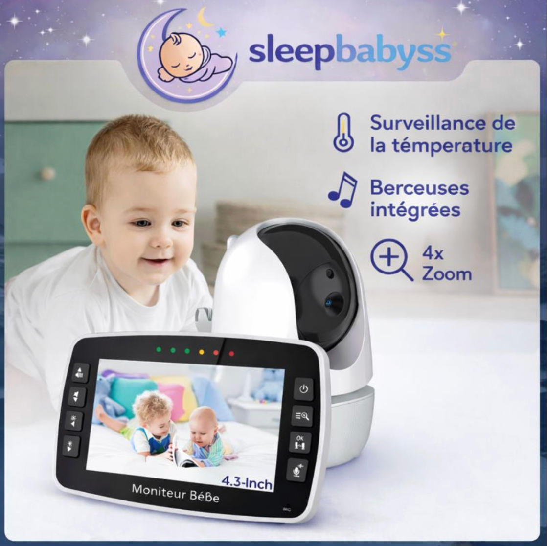 SleepBabyss Babyphone Vidéo 5