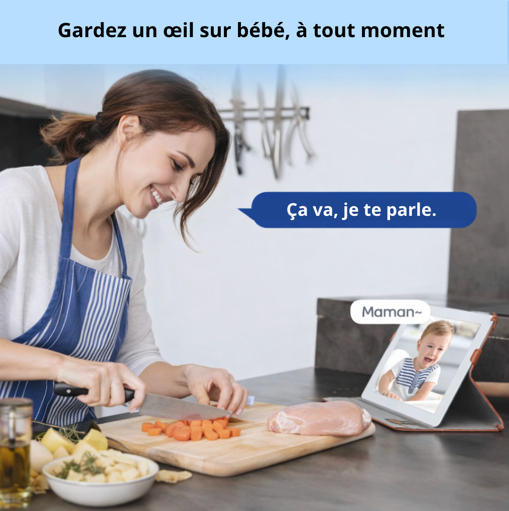 Sleepbabyss Caméra Bébé Clip & Flex